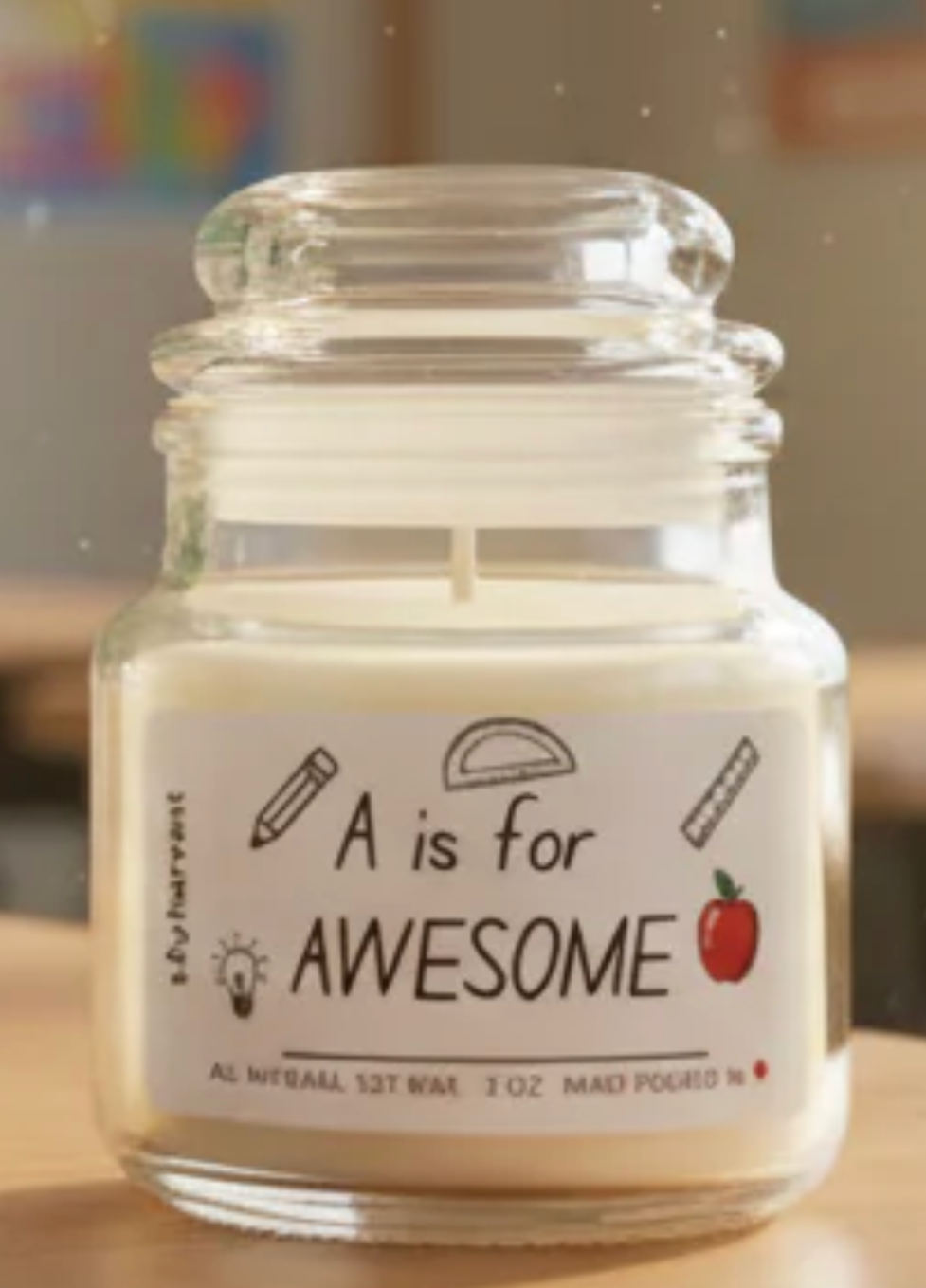 Soy Harvest Candles - Moments Collection - A is for Awesome!