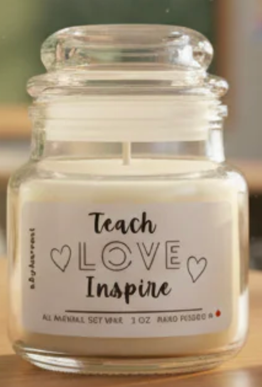 Soy Harvest Candles - Moments Collection - Teach, Love, Inspire