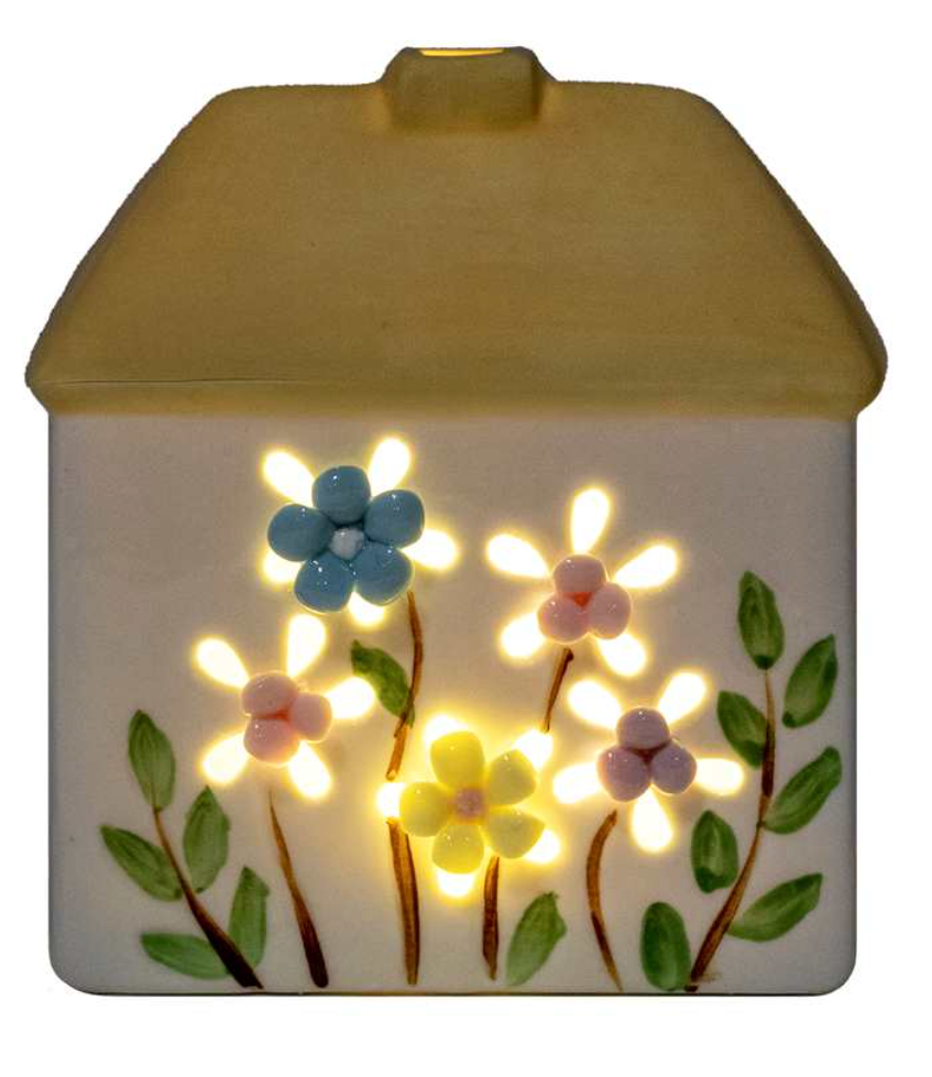 Garden - Ceramic LED Flower House