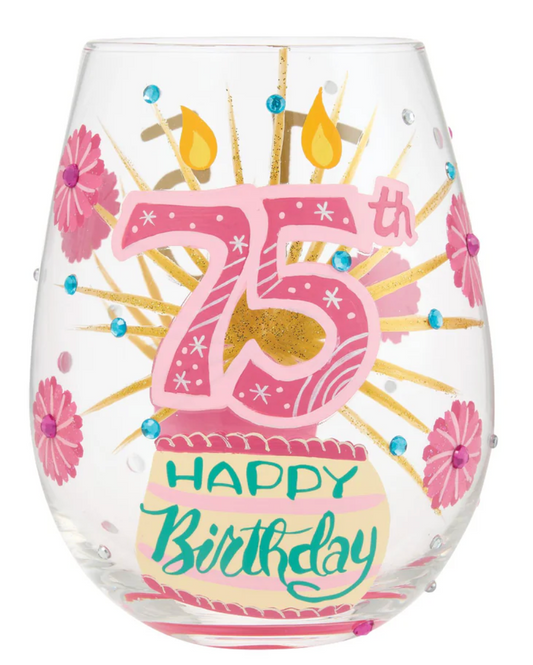 Lolita - Stemless Wine Glass - 75
