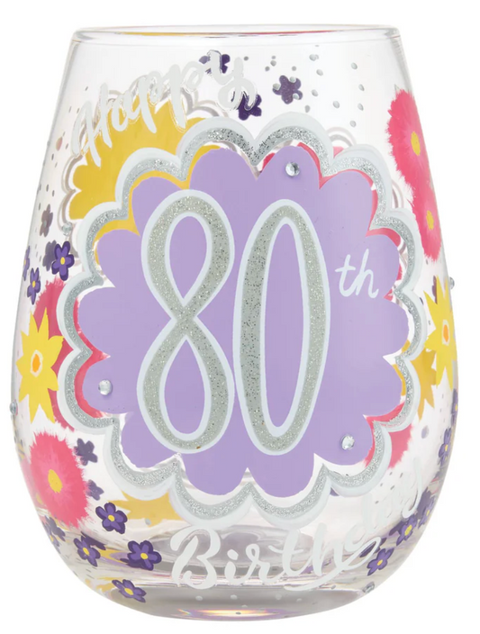 Lolita - Stemless Wine Glass - 80