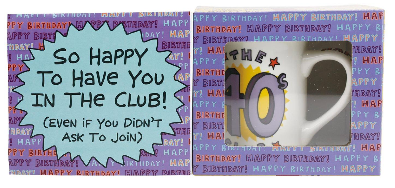 Drinkware - Happy 40th