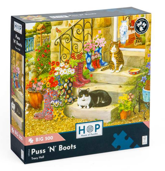 Hop Puzzle - Tracy Hall - Puss N'Boots