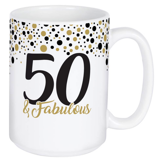 Drinkware - 50 And Fabulous - Mug