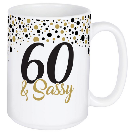 Drinkware - 60 & Sassy