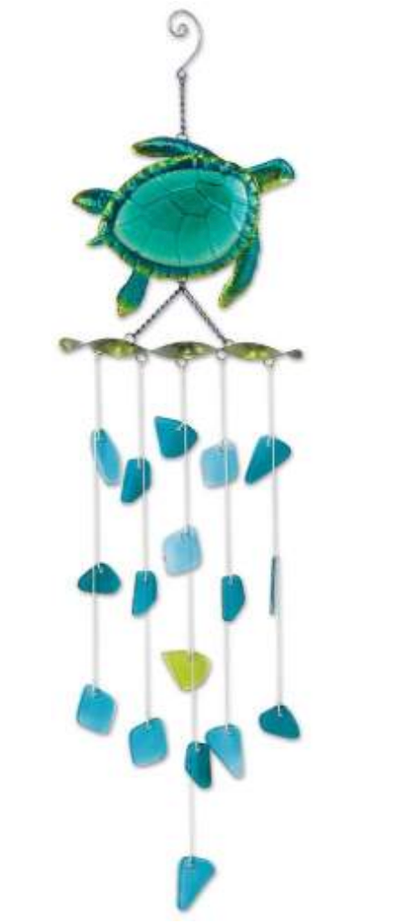 Garden - Chimes - Suncatcher Glass Turtle