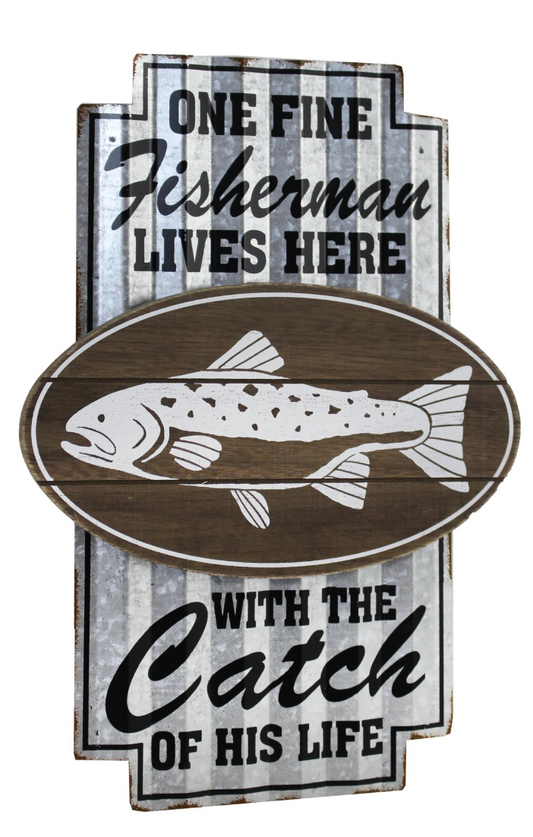 Sign - One Fine Fisherman