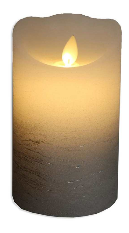 Christmas - Plastic Candle - Gold or Silver