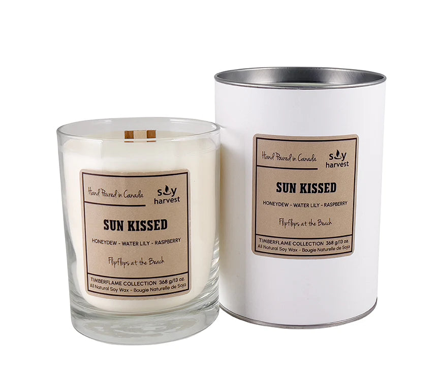 Soy Harvest Candles - Timberflame - Sun Kissed