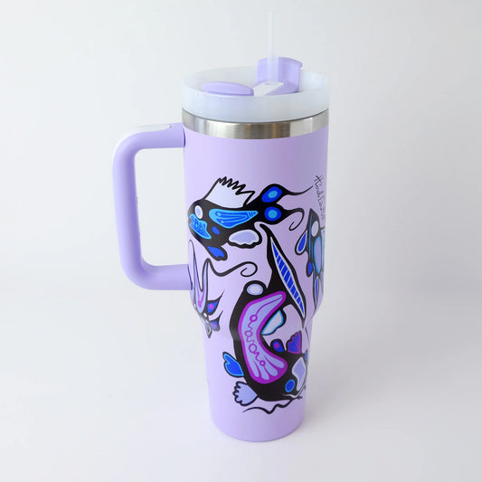 Monague - Cody Houle - Travel Tumbler - Grand River Evening