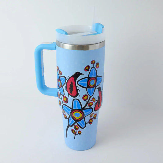 Drinkware - Travel Tumbler - Woodlandesque Florals