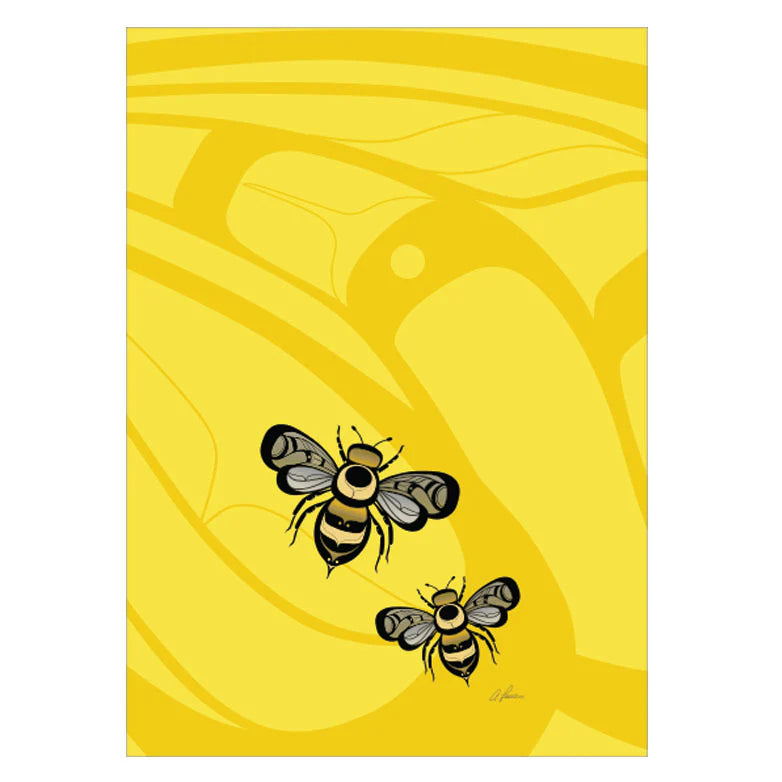 Oscardo - Adam Lewis - Eco Tea Towel - Gilakas'la (Thank You)