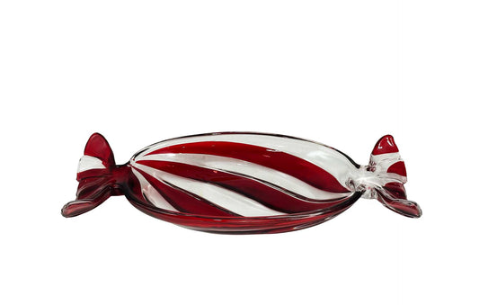 Christmas - Glass Candy Plate