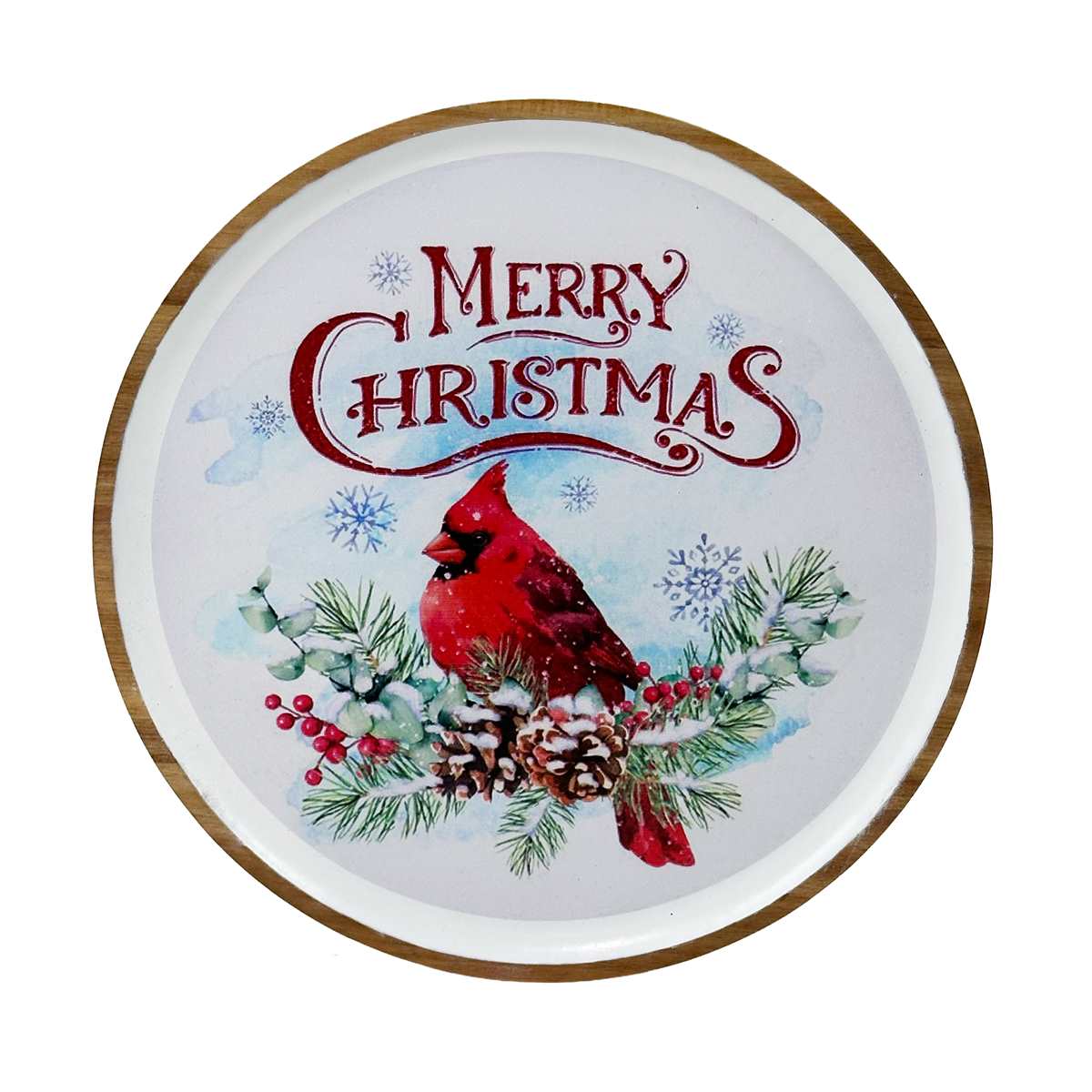 Christmas - Cardinal Sign - Merry Christmas