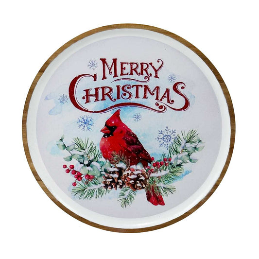 Christmas - Cardinal Sign - Merry Christmas