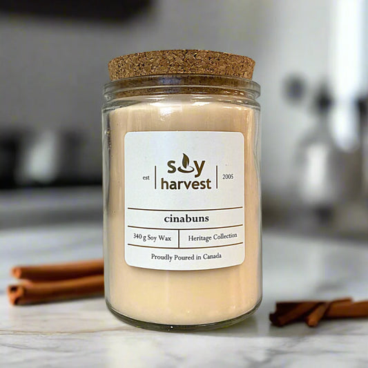 Soy  Harvest Candles - Heritage Collection - Cinabuns