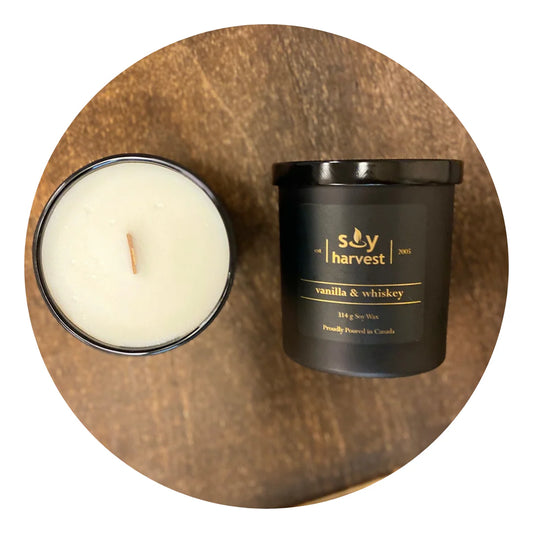 Soy Harvest Candles - Midnight Collection - Vanilla & Whiskey