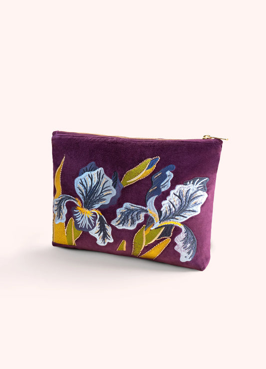 Powder Collection - Iris Velvet Mini Pouch