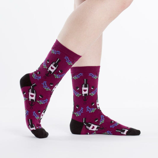 Sock It To Me - Wine - Women's