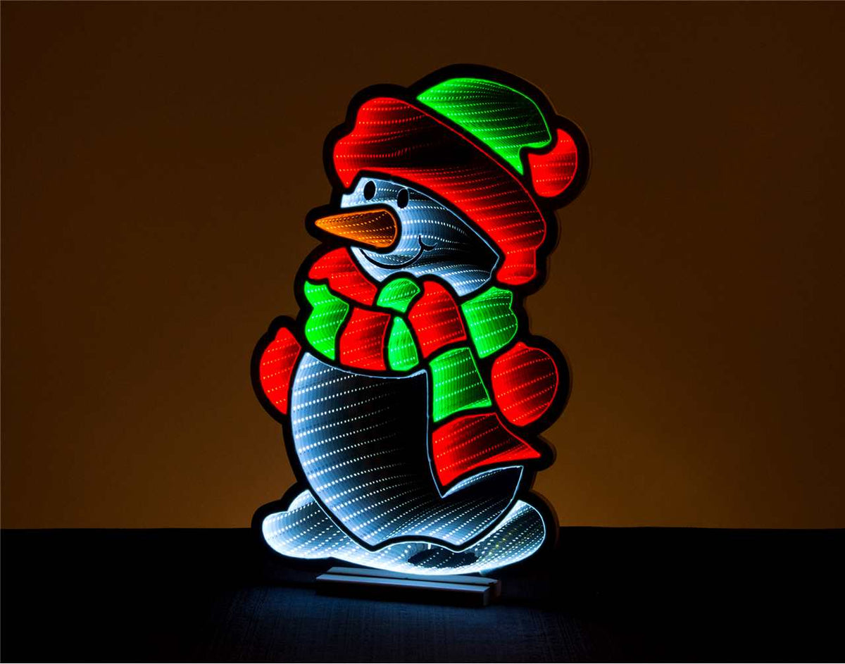 Christmas - Snowman Infinity Light