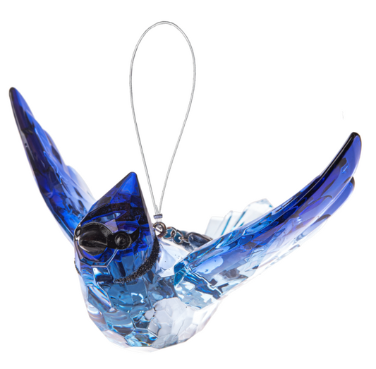 Garden - Blue Jay Sun Catcher with Charm