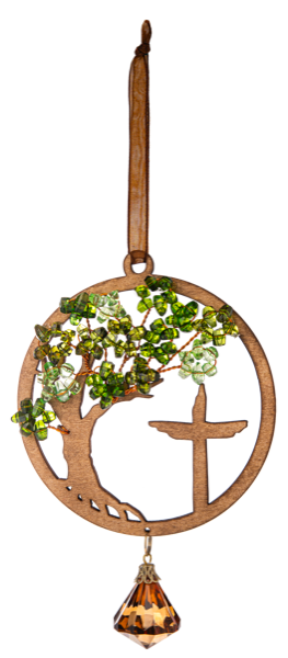 Tree Cross Ornament