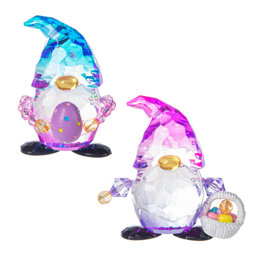 Easter Gnome Figurine - Blue or Pink
