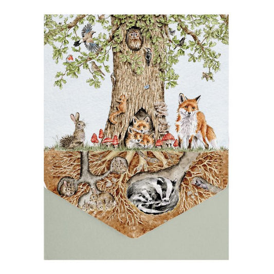Wrendale Designs - Nature Notecard Pack - Wild Woodland