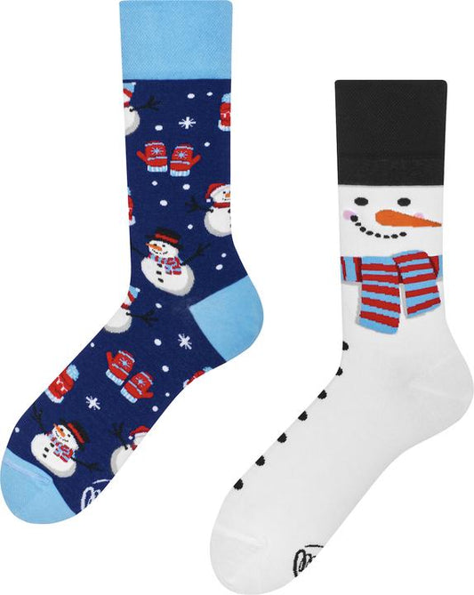 Many Mornings Socks - Snowman