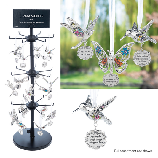 Inspirational Ornament - Assorted Sayings and Styles