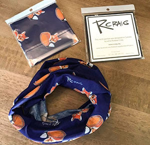 RCraig Artwork - Neck Warmer - Multipurpose - Assorted Varieties
