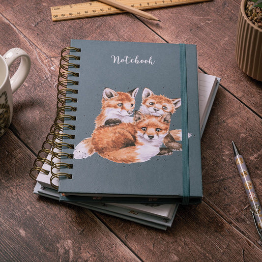 Wrendale Designs - Spiral Bound Journal - 'Snug as a Cub -