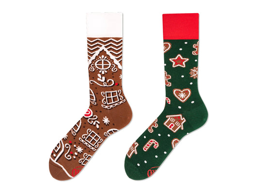 Many Mornings Socks - The Gingerbread Man