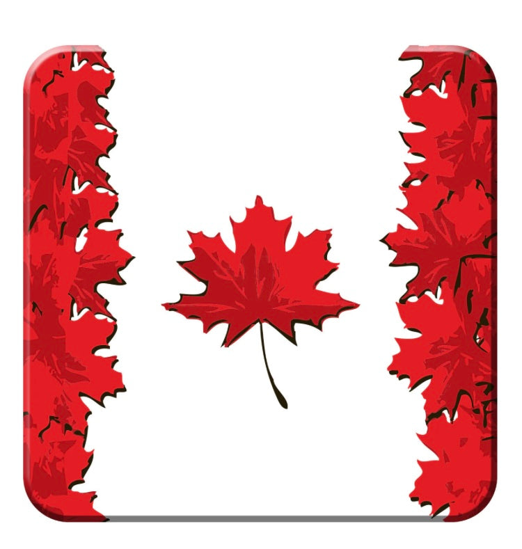 Oscardo - Maple Leaf Flag Coaster