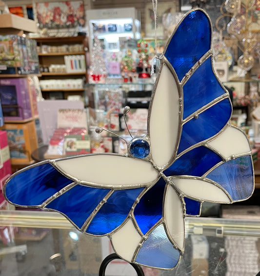 Kim Ready Custom Stained Glass - Butterfly
