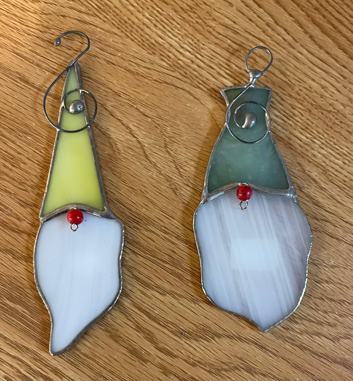 Kim Ready Custom Stained Glass - Christmas Gnome Ornaments - Assorted Varieties
