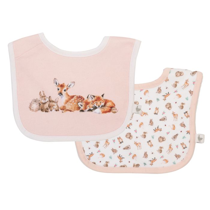 Wrendale Designs - Baby Bib - Little Forest