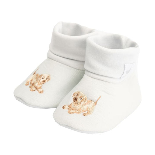 Wrendale Designs - Baby Booties - Little Paws