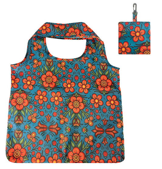Reusable Shopping Bag - Justine Proulx - Prairie Beadwork