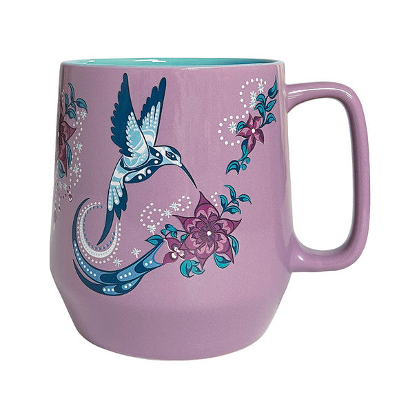 Drinkware - Deanna Samuel - Big Ceramic Mug (20oz) - Hummingbird