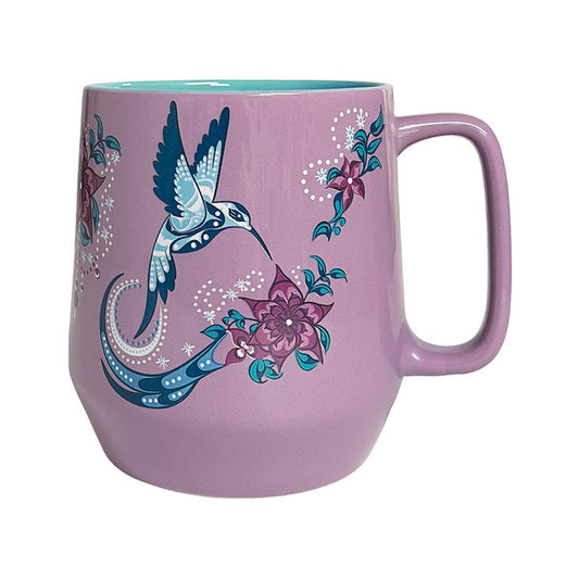 Drinkware - Deanna Samuel - Big Ceramic Mug (20oz) - Hummingbird