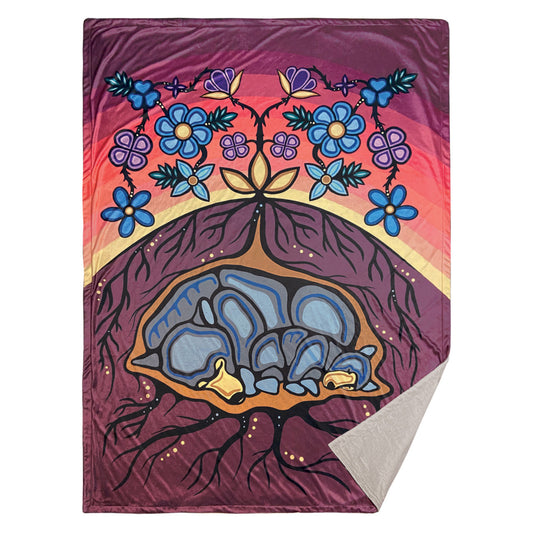 Premium Fleece Blanket - Storm Angeconeb