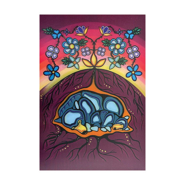 3D Lenticular Art Card - Storm Angeconeb - Sleeping Bears