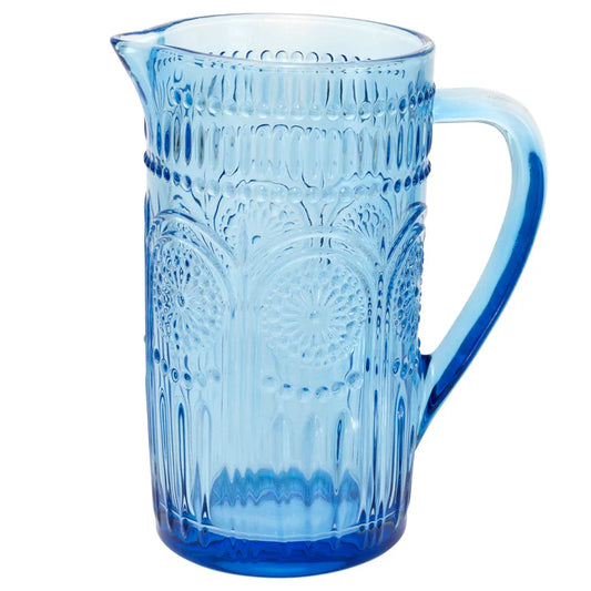 Pitcher - Codi Glass Pitcher - Blue