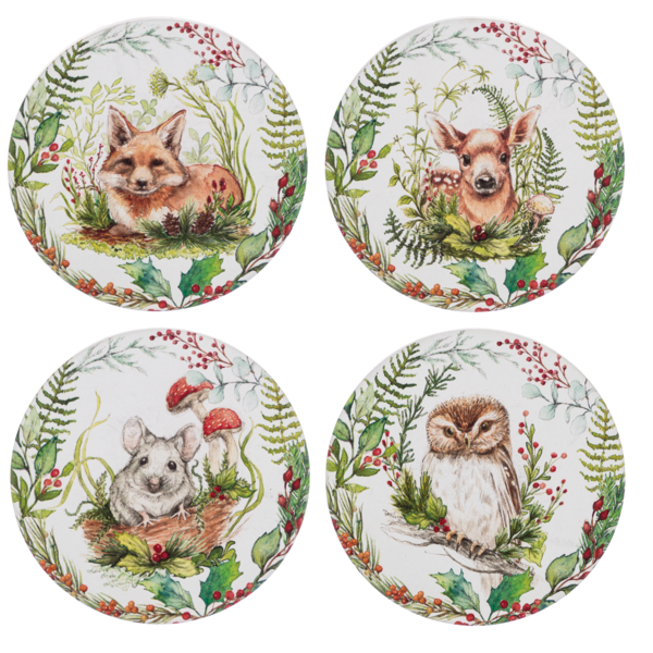 Coasters - Woodland animals