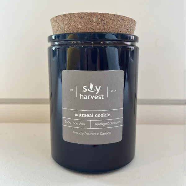 Soy Harvest Candles - Heritage Collection Jar Candle - Oatmeal Cookie