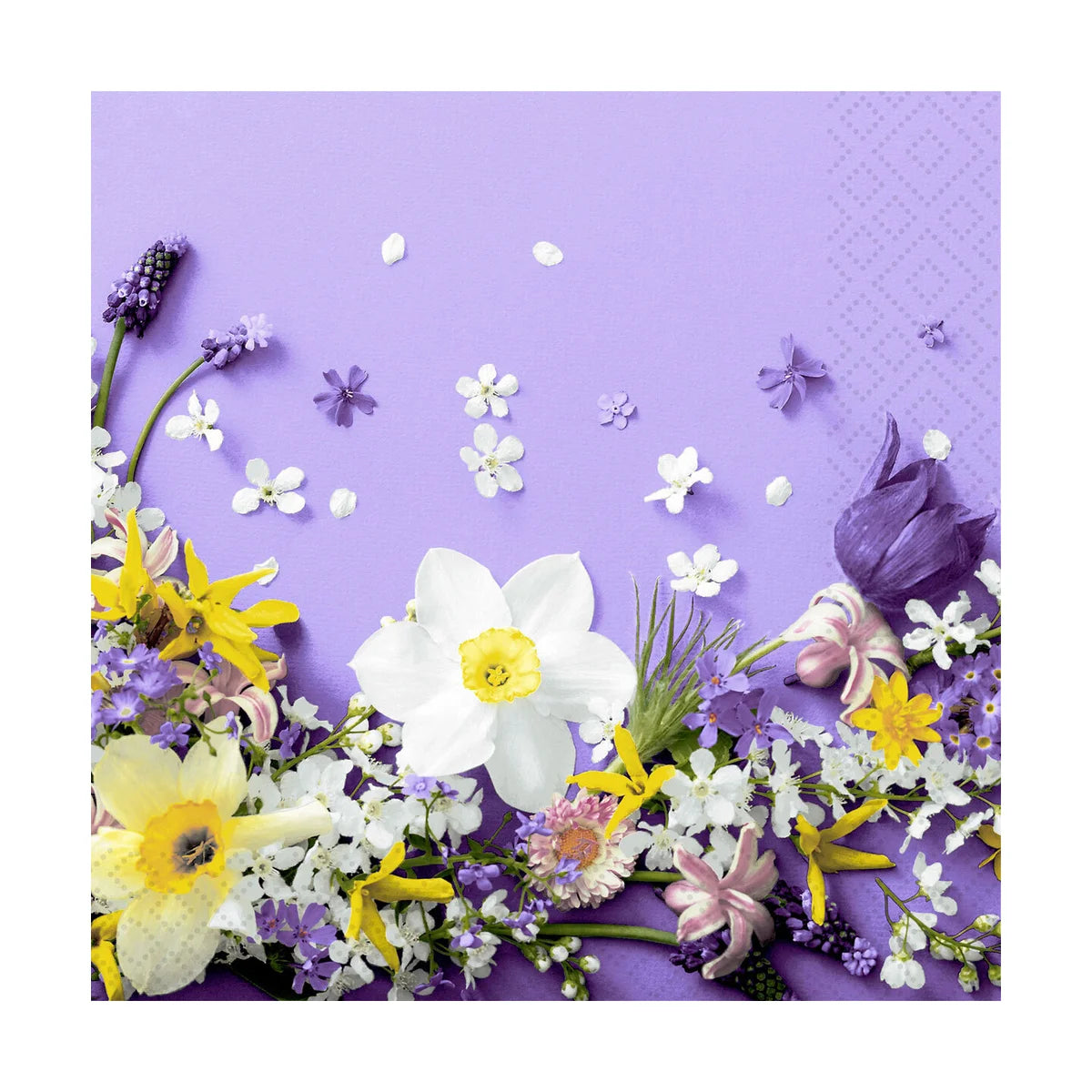 Napkins - Cocktail - Soft Spring Lilacs