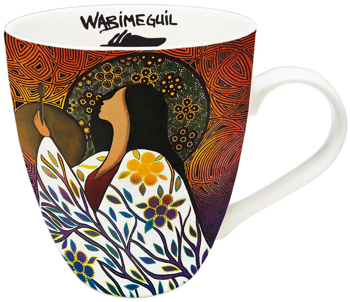 Drinkware - Wabimeguil Signature Mug - Betty Albert - Ancestral Song