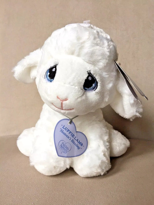 Baby - Precious Moments - Eco Friendly Luffie Lamb - "Heaven's Blessing"