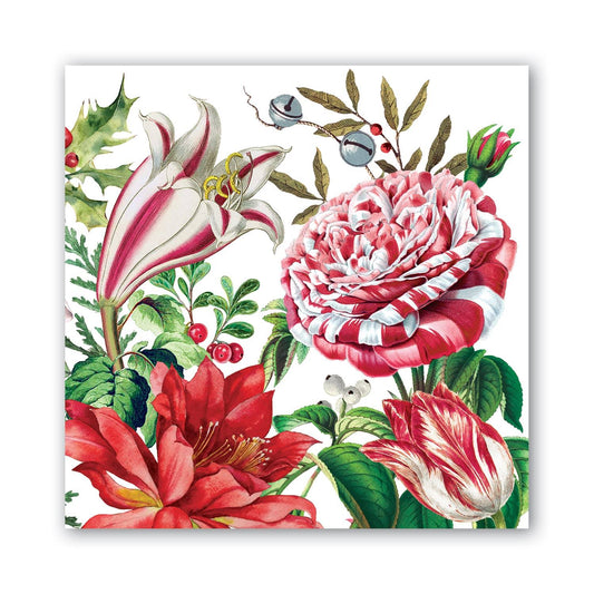 Michel Design Works - Cocktail Napkins - Christmas Bouquet